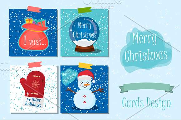 Merry Christmas Bundle in Illustrations - product preview 1