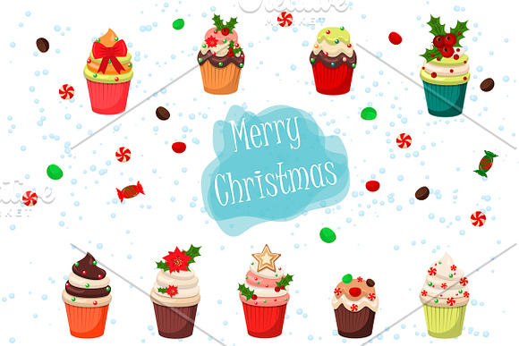 Merry Christmas Bundle in Illustrations - product preview 2