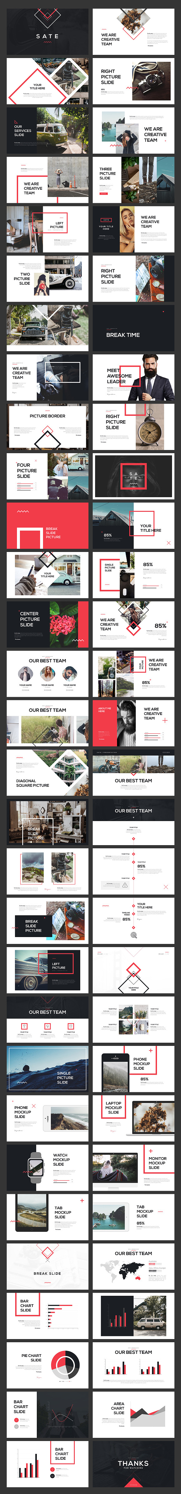 SATE PowerPoint Template in PowerPoint Templates - product preview 4