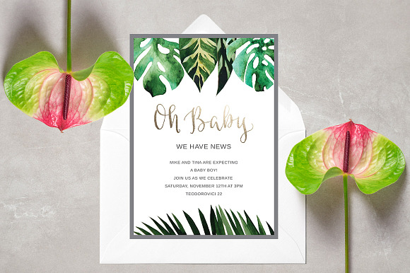 Baby Calligraphy Vector and Overlays in Graphics - product preview 3