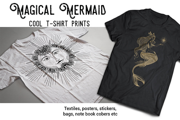 Magical Mermaid in Illustrations - product preview 2