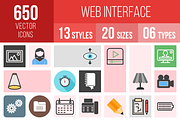 650 Web Interface Icons