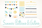 Summer Patterns & Vectors
