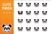 Cute Panda Emoticon