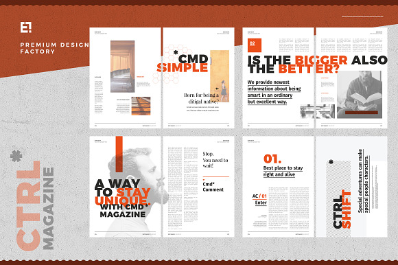 Magazine in Magazine Templates - product preview 21