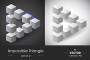 Impossible vector triangle set of 2