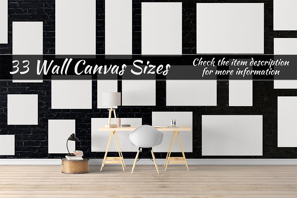 Canvas Mockups Vol 76 in Print Mockups - product preview 1