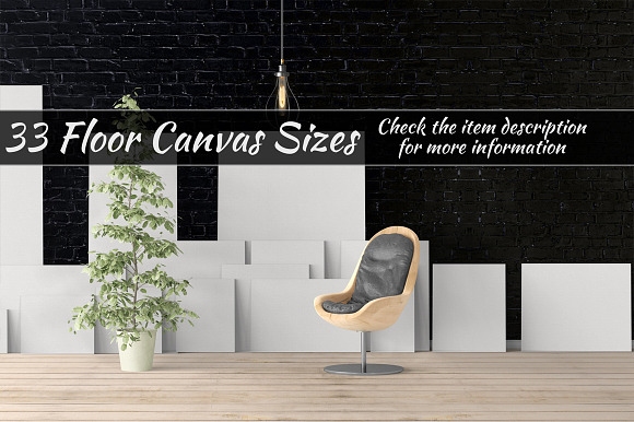 Canvas Mockups Vol 78 in Print Mockups - product preview 1