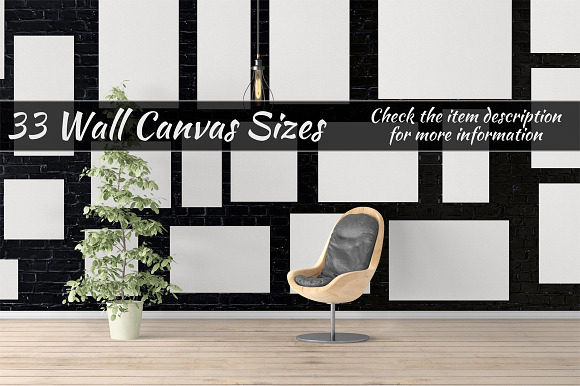 Canvas Mockups Vol 78 in Print Mockups - product preview 2