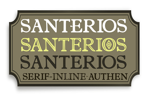 Santerios Santos 40%off in Display Fonts - product preview 2