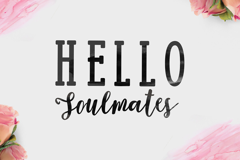 Soulmates in Script Fonts - product preview 8