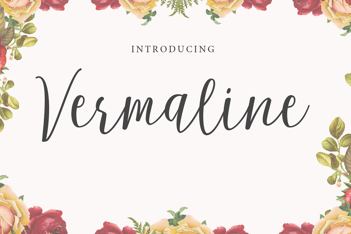 Vermaline  in Script Fonts - product preview 8