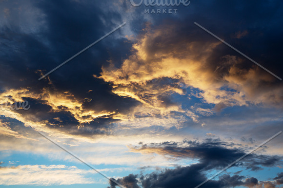 10 Hi-Res Sky backgrounds Vol.1 in Textures - product preview 2