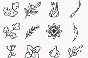 Spices icons