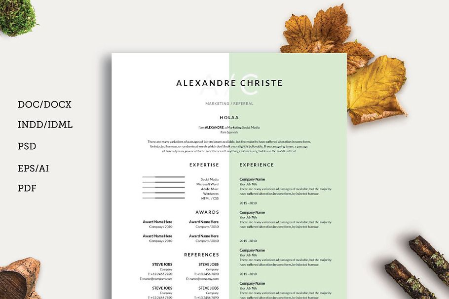 Resume/CV Cover Letter in Letter Templates - product preview 8