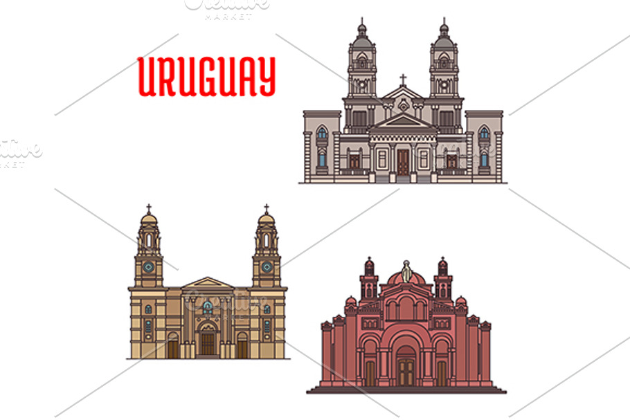 Famous landmarks of Uruguay