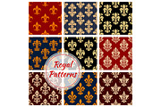 Floral royal ornament patterns