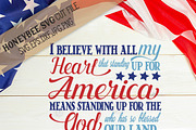 America Stand Up For God