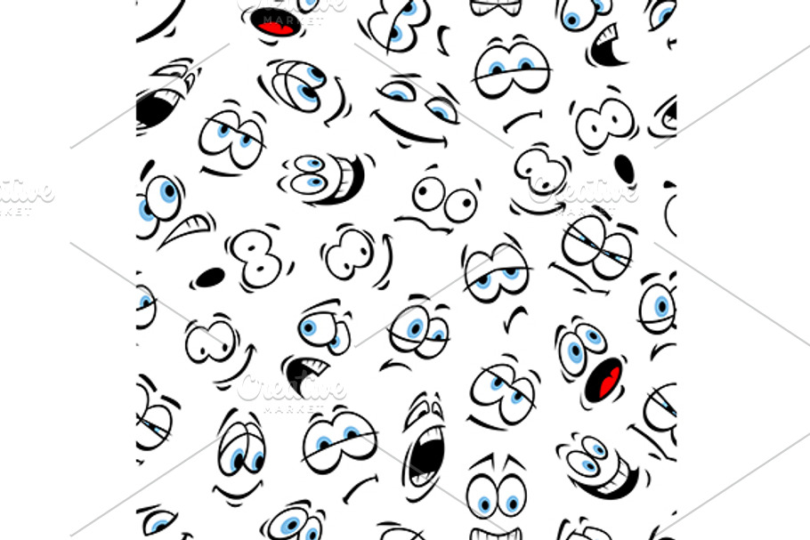 Emoticon pattern in Patterns - product preview 8