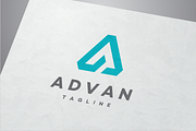 Advan - Letter A Logo