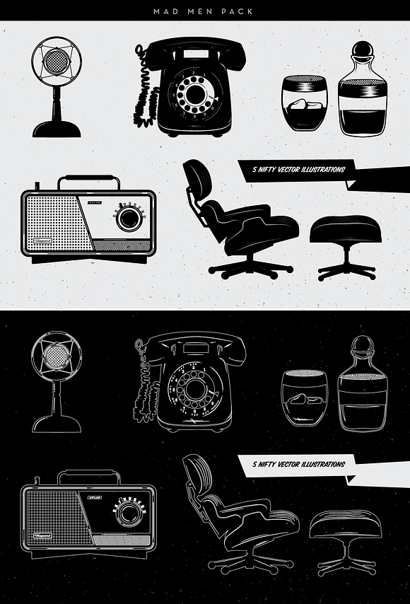 $10 OFF! Essential Mad Men Bundle in Objects - product preview 4