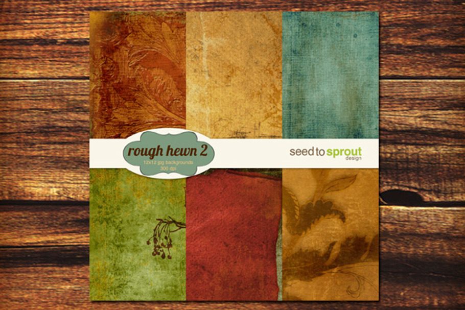 Rough Hewn 2 Backgrounds in Textures - product preview 8