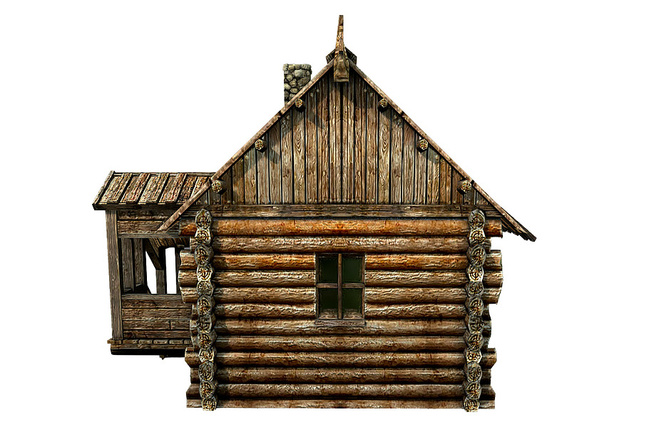 Wooden Village House in Architecture - product preview 8