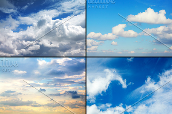 10 Hi-Res Sky backgrounds Vol.1 in Textures - product preview 4