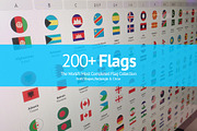 200+ Flags From Around The World