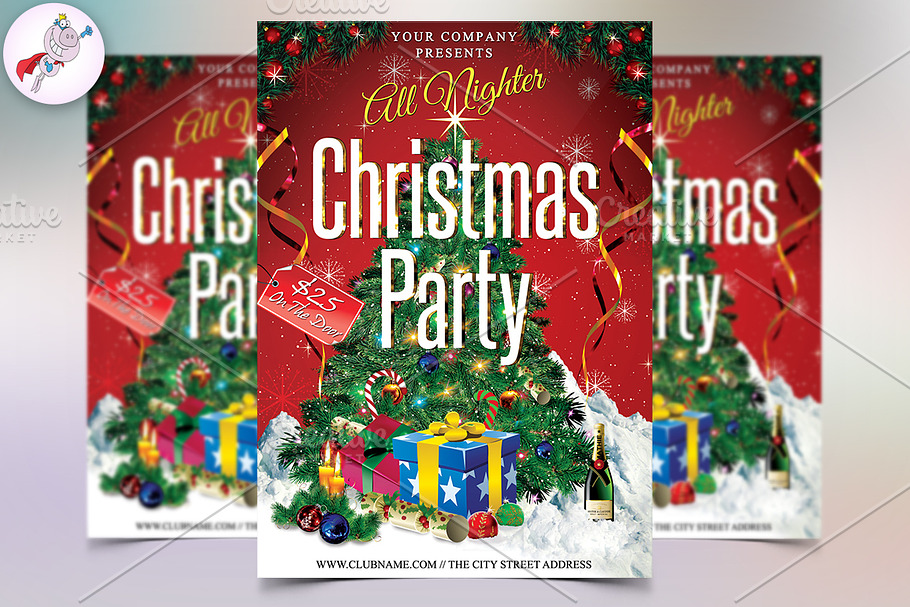 Christmas Flyer v1 in Flyer Templates - product preview 8