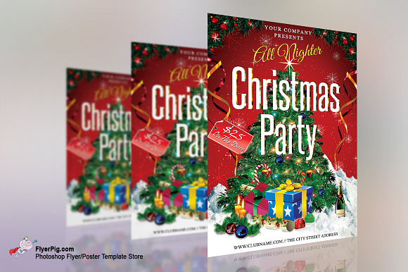 Christmas Flyer v1 in Flyer Templates - product preview 1