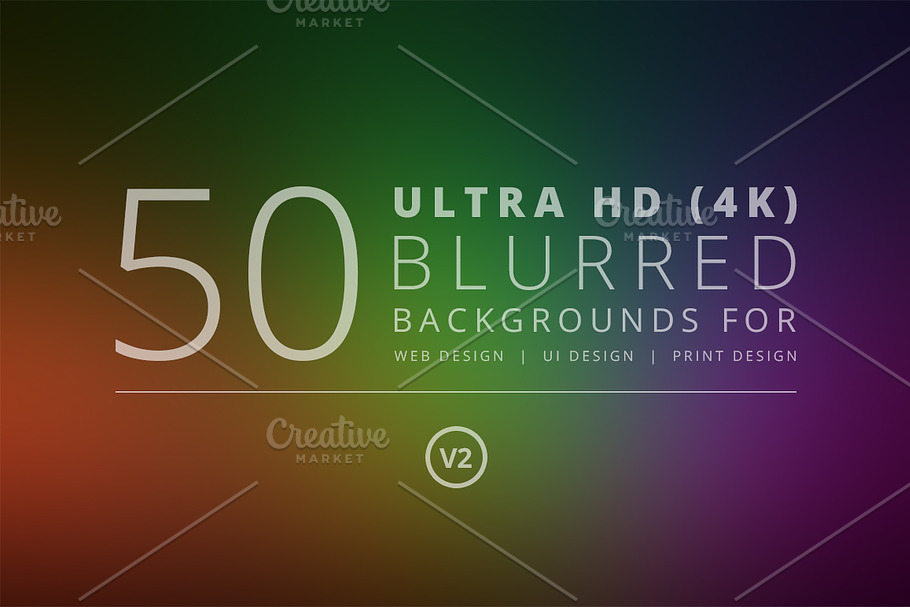 50 Ultra HD Blurred Backgrounds v2 in Textures - product preview 8