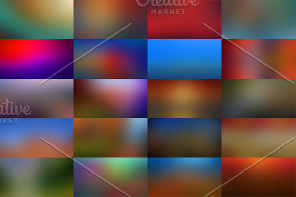 50 Ultra HD Blurred Backgrounds v2 in Textures - product preview 1