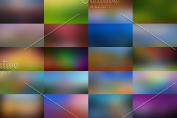 50 Ultra HD Blurred Backgrounds v2 in Textures - product preview 2