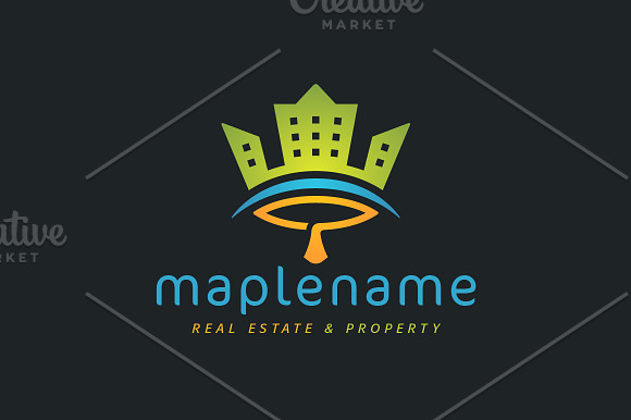 Maple Town Logo in Logo Templates - product preview 1
