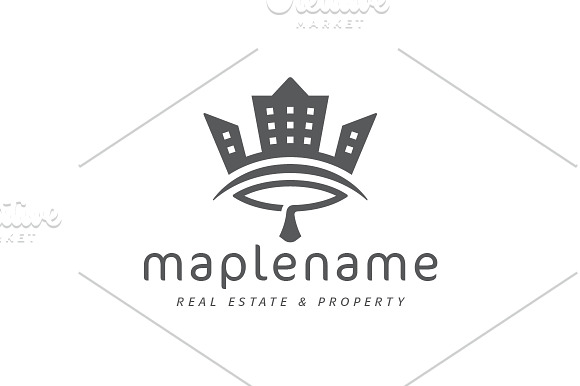 Maple Town Logo in Logo Templates - product preview 2