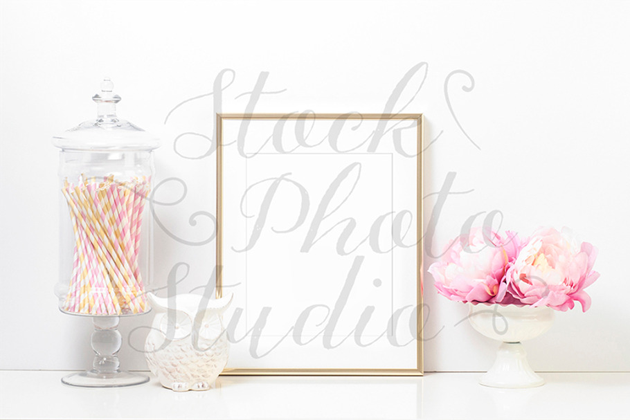 Frame Mockup Styled Stock Photo