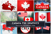Canada PSD Graphics