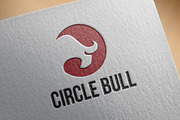 Matador Circle Bull Buffalo Horn