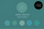 HAND DRAWN LOGO ELEMENTS UPDATE PNG 