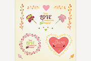 Vector Romantic Collection