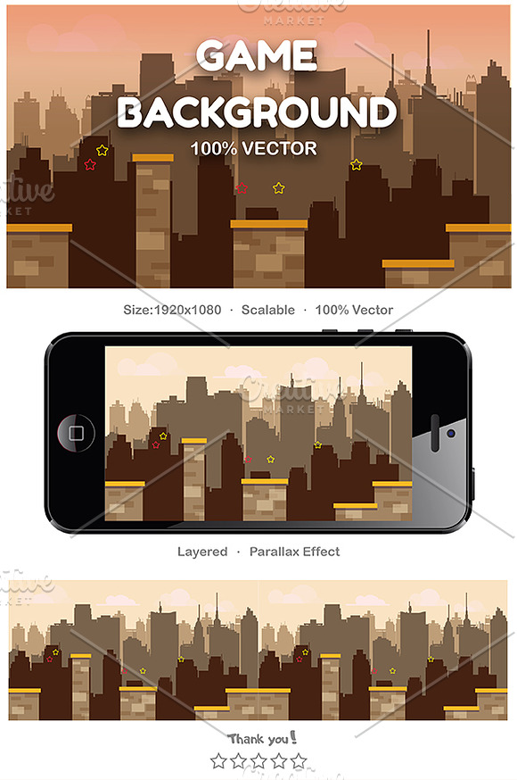 City Backgrounds in Illustrations - product preview 1