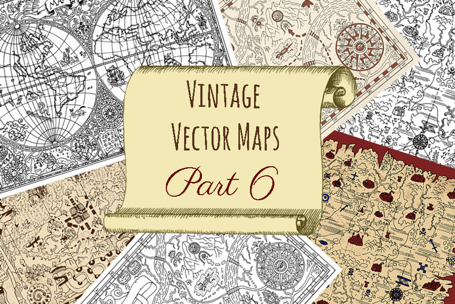 Vintage Vector Maps