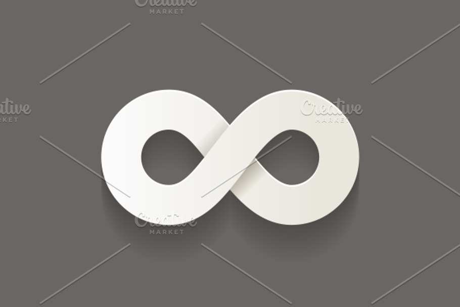 infinity icon in Graphics - product preview 8