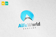 Alfa World Logo