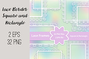 №209 Lace Frames Borders