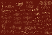 44  Calligraphic Design Elements