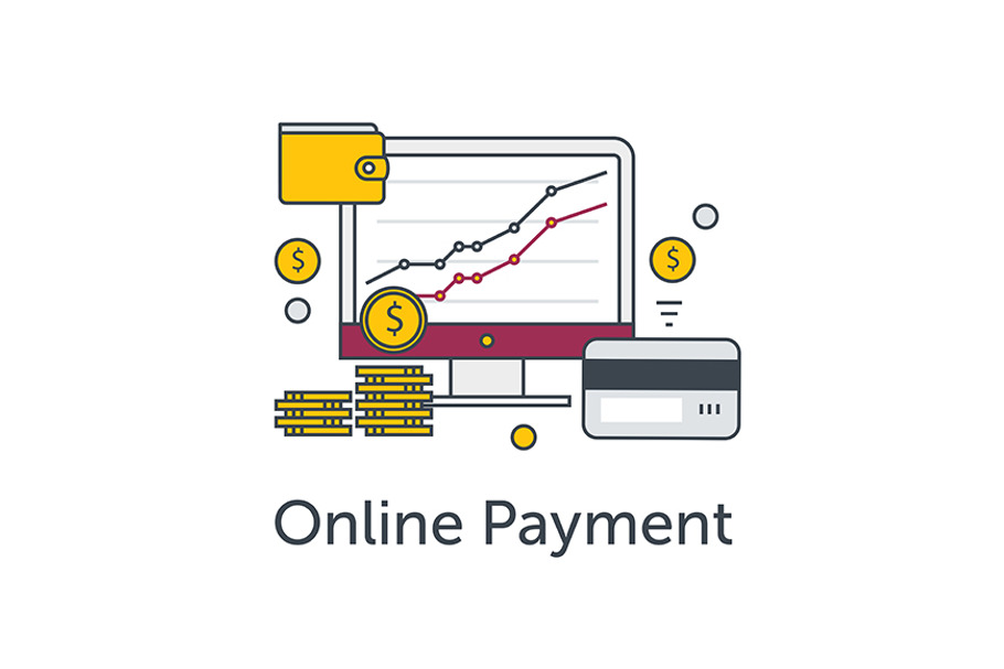 E-commerce or payment online icons. in Illustrations - product preview 8