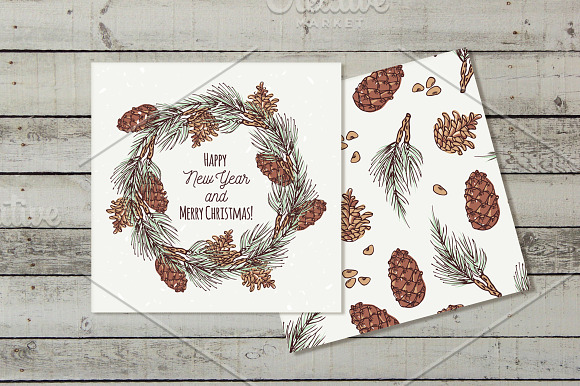 Christmas vector set in Illustrations - product preview 3