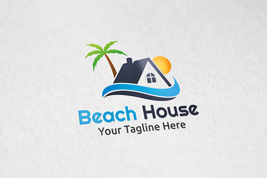 Beach House - Logo Template